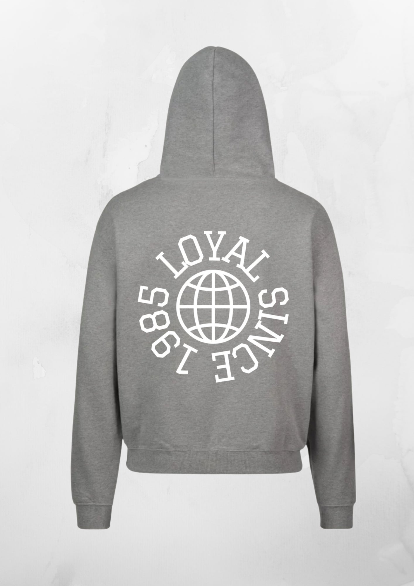 Loyal Oversized Hoodie Marl Grey