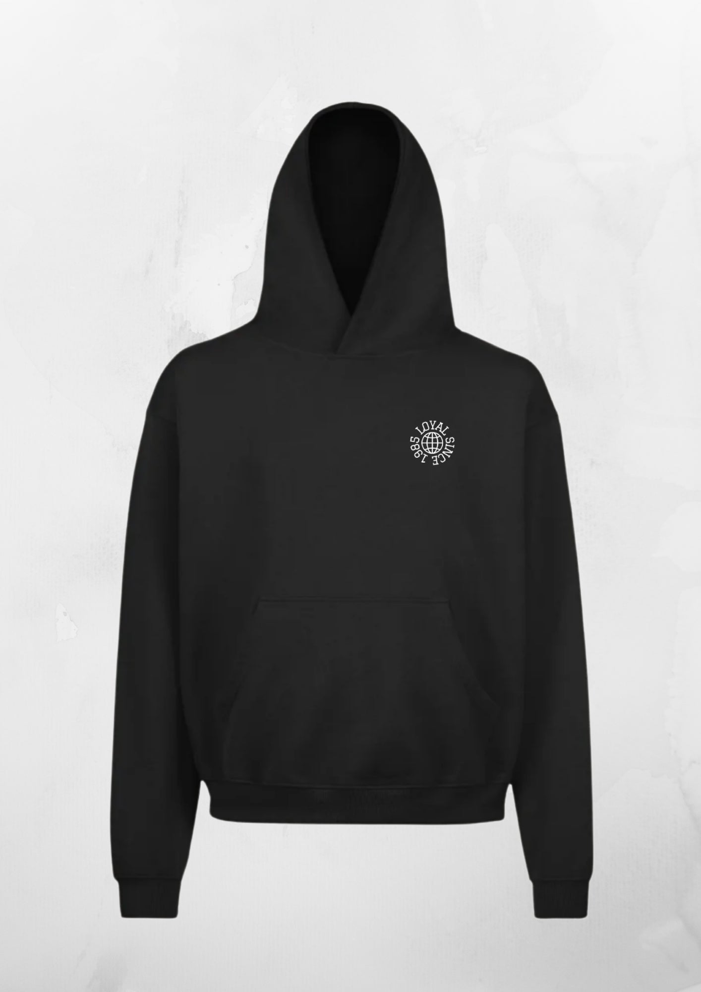 Loyal Oversized Hoodie Black