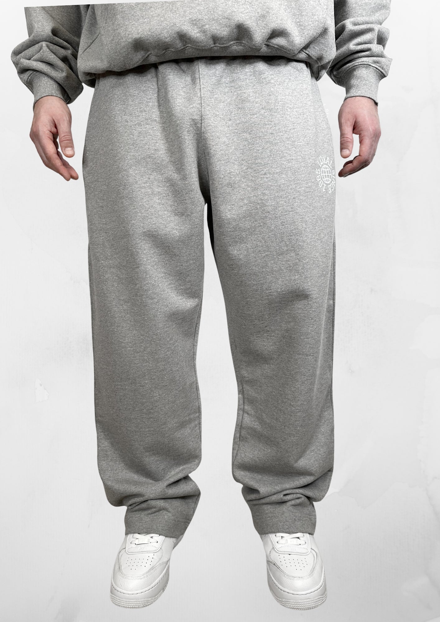 Relaxed bottoms Marl Grey