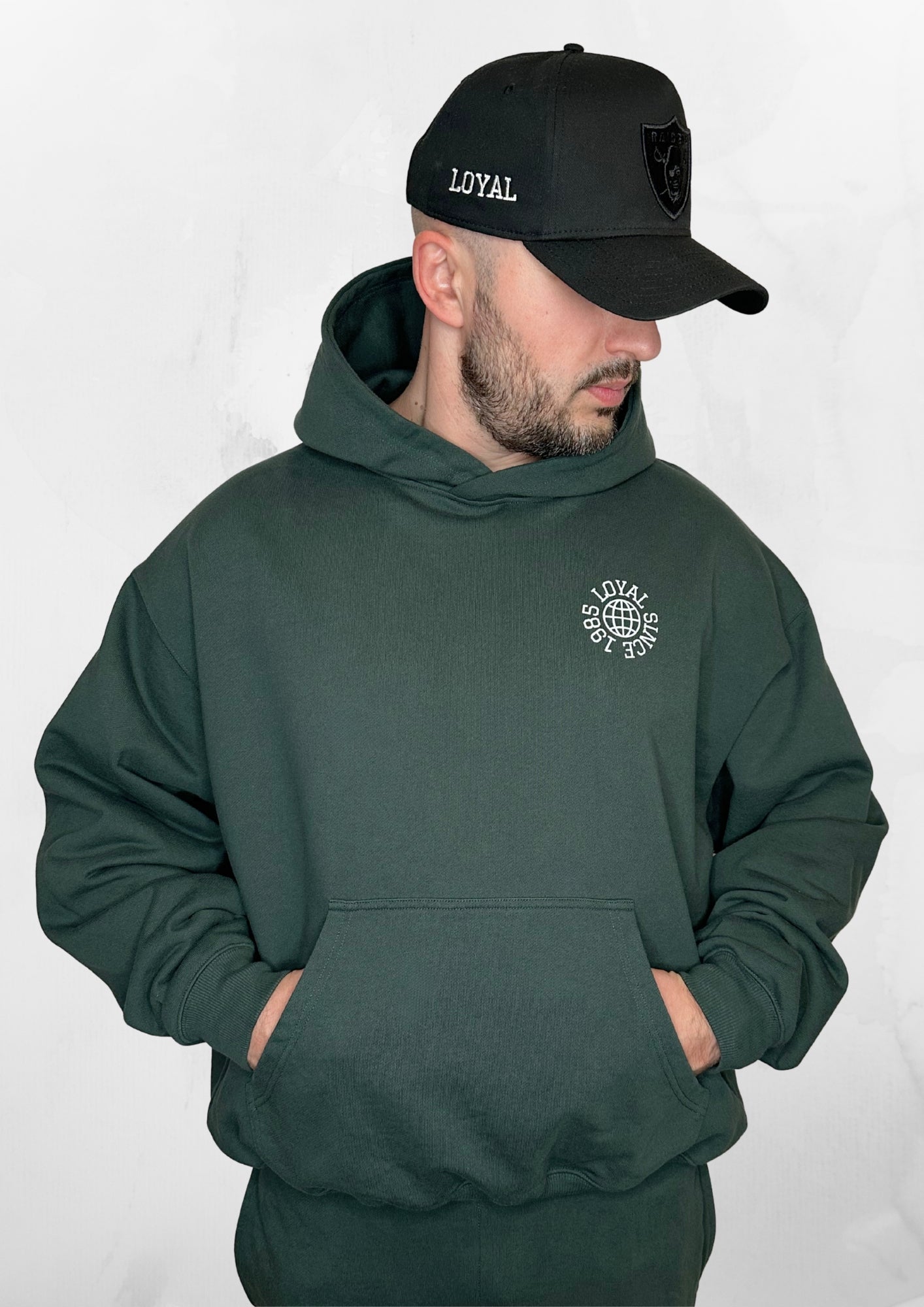 Loyal Oversized Hoodie Green