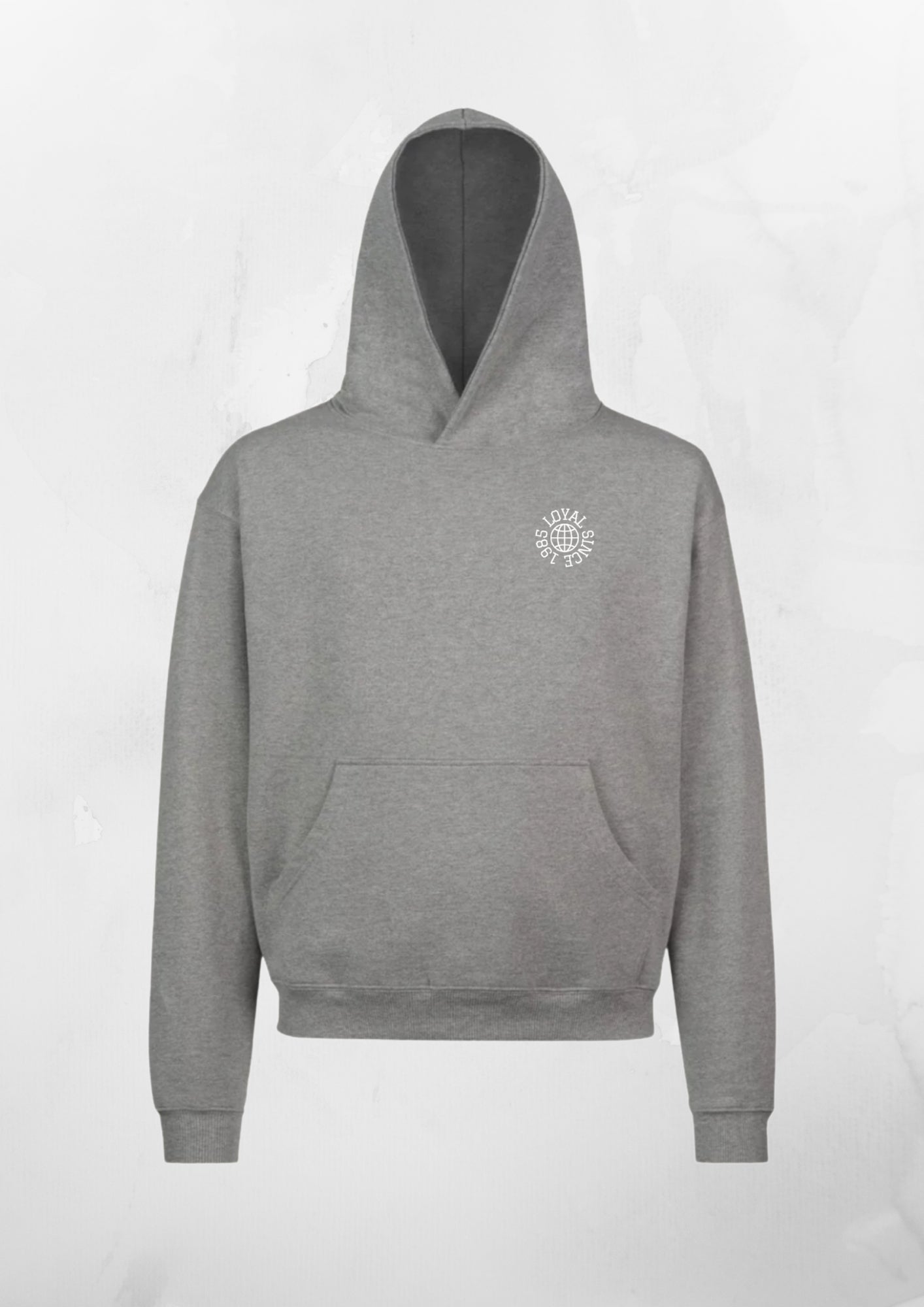 Loyal Oversized Hoodie Marl Grey